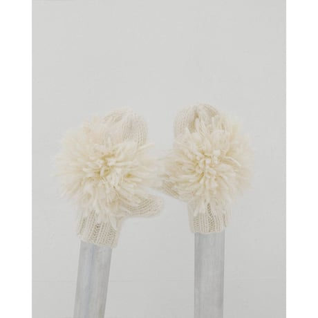 【TODAYFUL】Fringe Knit Armwarmer　※納期11月中旬～12月中旬