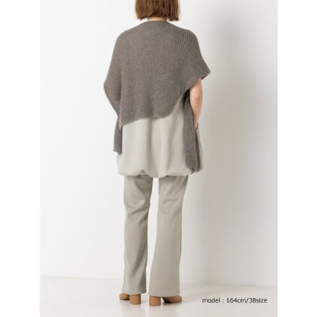 【YENN】W JERSEY FLARE PT