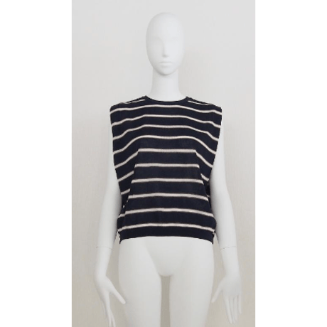 【Boutique Ordinary】Striped Sleeveless Top