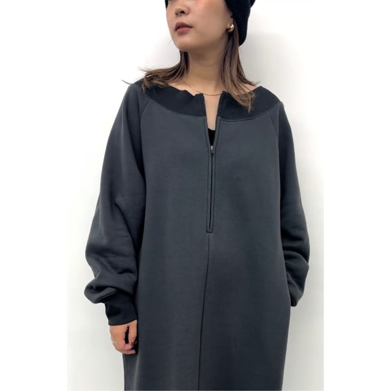 kusukusu限定再販✨【CLOCHE】2Wayハーフジップワンピース kusukusu限定再販✨【CLOCHE】2Wayハーフジップワンピース