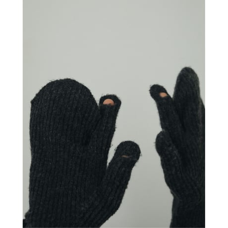 【ànuke】Rib Knit Armwarmers　※10月中旬~11月上旬頃 発送予定
