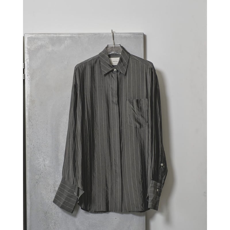 TODAYFUL】Stripe Silky Shirts | selectshop kusu
