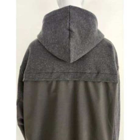【Boutique Ordinary】Contrast Dolman Hoodie