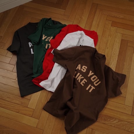 【Sea'ds Mara 】　「AS YOU LIKE IT」T-SHIRT