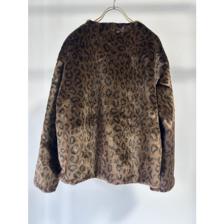 【MARGAUX VINTAGE】レオパード柄ファーJK