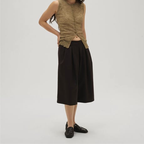【TODAYFUL】Twill Bermuda Pants　※納期5月上旬〜6月上旬