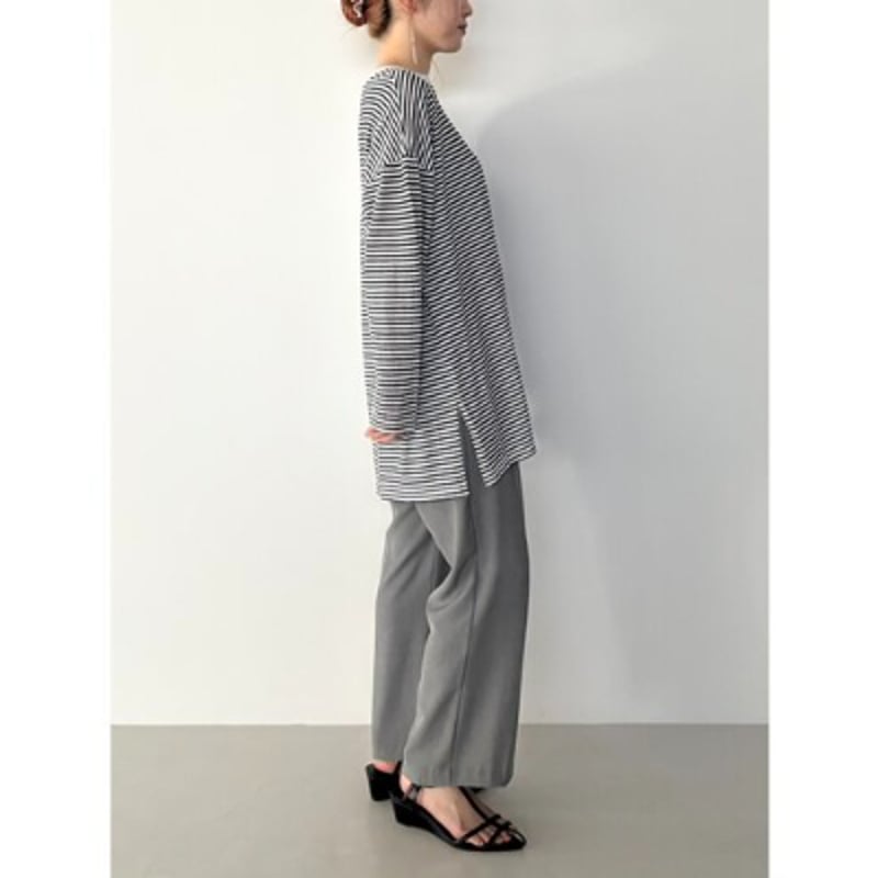 CHIGNON】ｼｱｰﾎﾞｰﾀﾞｰﾛﾝT | selectshop kusukusu