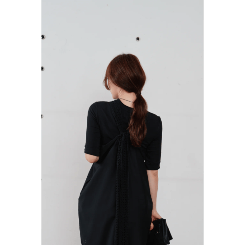 Hella】lace tie over dress ※納期6月中旬〜7月中旬 | selec