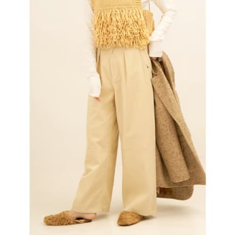 【YENN】WASHED CORDUROY PT