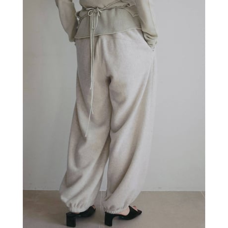 【anuke】Fleece Rough Pants　※納期9月中旬〜10月中旬
