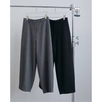 【anuke】Wool Cocoon Pants