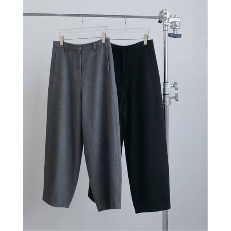 【anuke】Wool Cocoon Pants