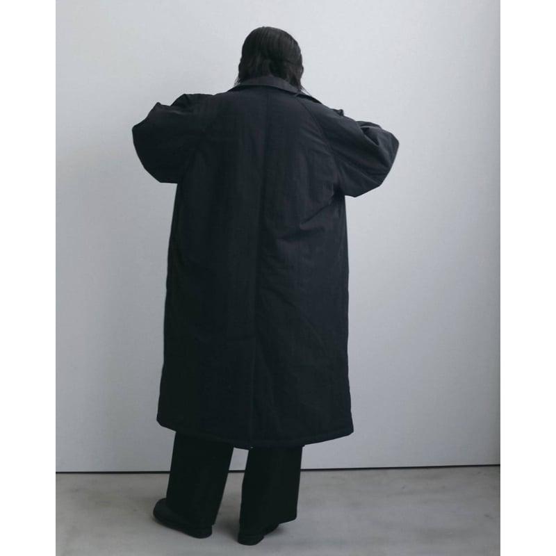 anuke】Padded Soutiencollar Coat ※納期11月上旬～12月上旬