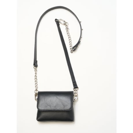 【YENN】CHAIN BELT POUCH