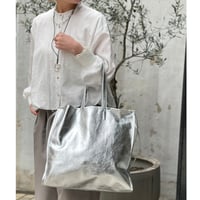 【blancle】M.LEATHER SQUEEZE BIG TOTE bc-1251
