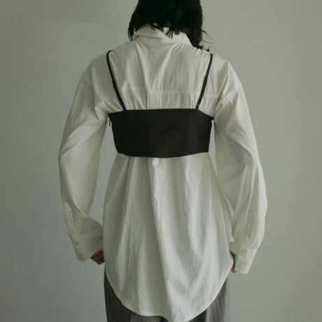 【anuke】 Chambray Over Shirts　※納期2月中旬〜3月中旬