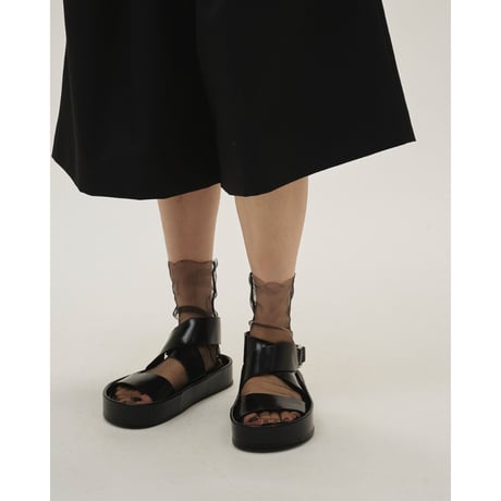 【TODAYFUL】Chunky Belt Sandals　※納期 3月中旬〜4月中旬