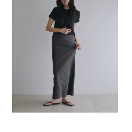 【anuke】Sheer Workpocket Skirt　※納期7月中旬～8月中旬