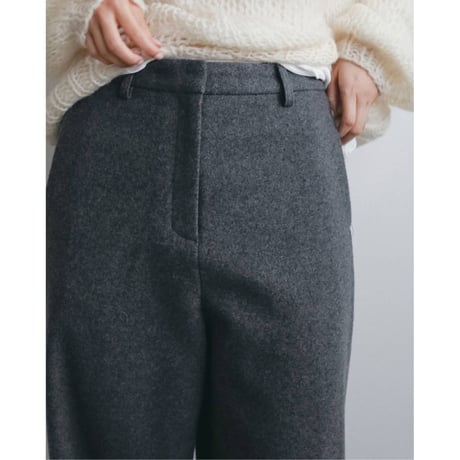 【anuke】Wool Cocoon Pants