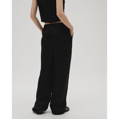 【TODAYFUL】Satin Easy Pants　※納期3月中旬〜4月中旬