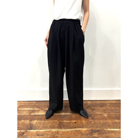 【siro de labonte】tuck easy pants