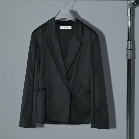 【anuke】Satin Slit Jacket　※納期2月下旬〜3月下旬