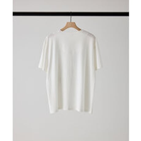 【YENN】LACE FRAME LOGO TEE