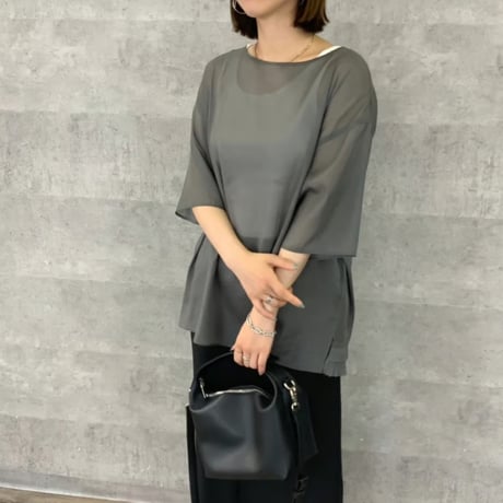 【Anna Kerry】Tシャツ付きブラウス