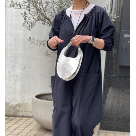 【blancle】M.LEATHER OVAL TOTE　bc1221