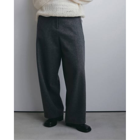 【anuke】Wool Cocoon Pants