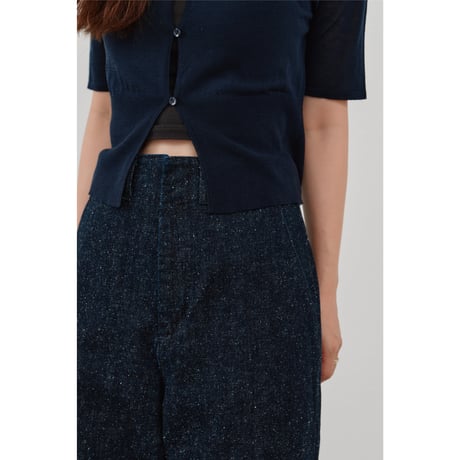 【Hella】wide nep denim　※納期2月中旬〜3月中旬