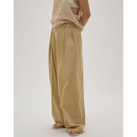 【TODAYFUL】Dry Touch Tuck Trousers