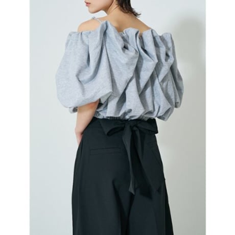 【MEWL】ｼｮｰﾄ丈2WAYｵﾌｼｮﾙTOPS