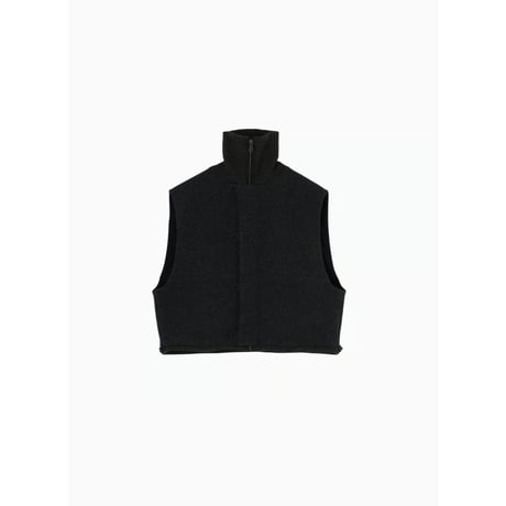 【Hella】WOOL HIGHNECK VEST