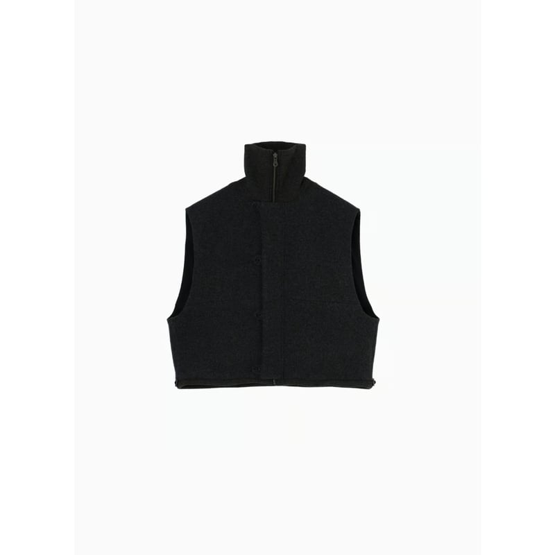 Hella】WOOL HIGHNECK VEST | selectshop kusukusu