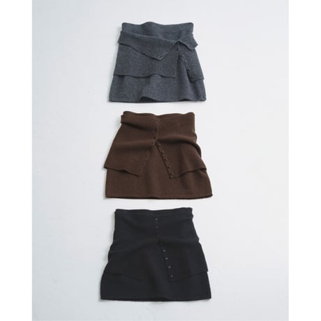 【TODAYFUL】Layered Knit Skirt　※納期11月中～12月中