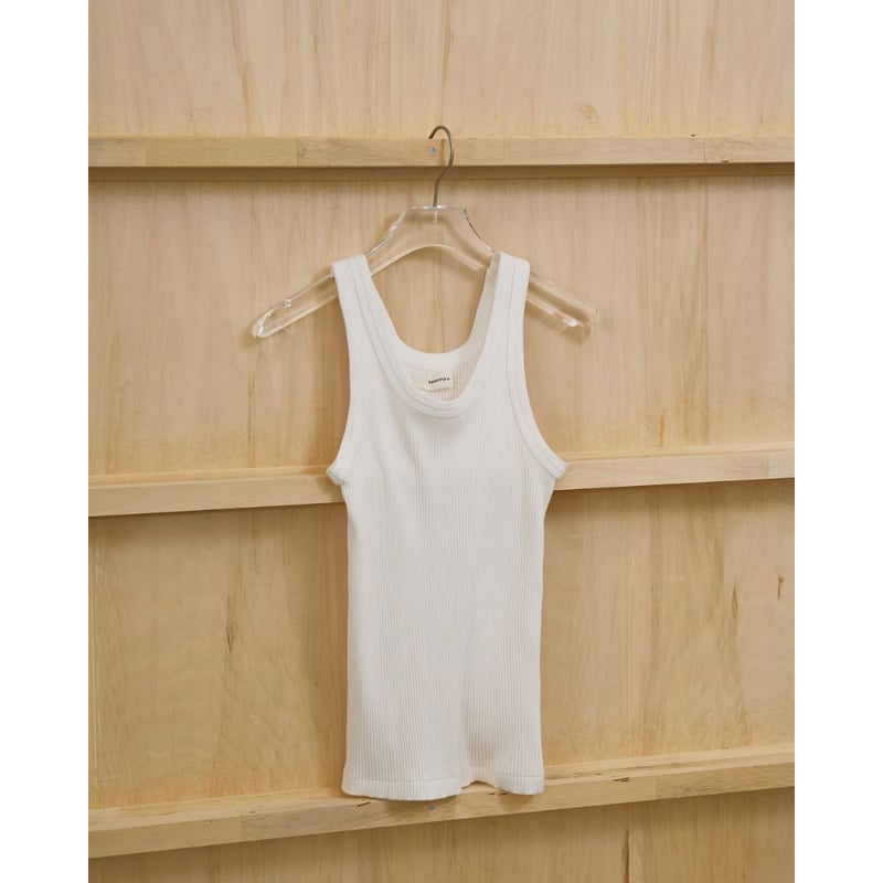 TODAYFUL】Useful Seamless Rib Tanktop | selects