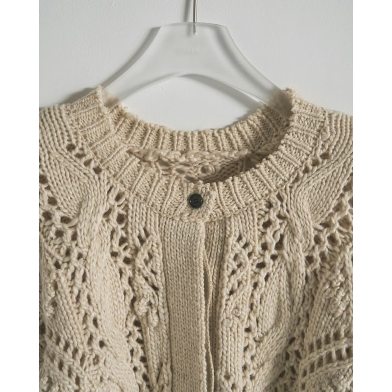 anuke】Cable Knit Cardigan | selectshop kusukusu