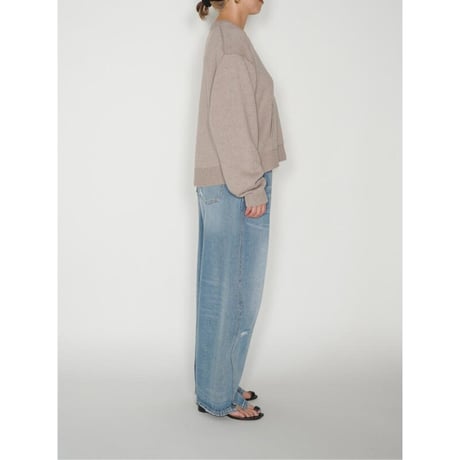 【YENN】POCKET DESIGN KNIT PO