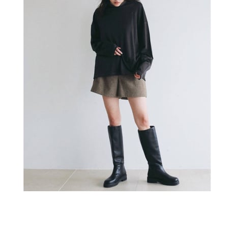【anuke】Herringbone Short Pants　※納期9月中旬～10月中旬