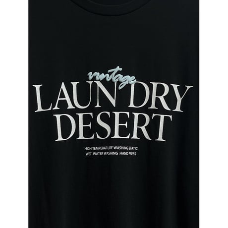 【CHIGNON】LAUNDRY発泡ﾛｺﾞTee　納期：11月中旬～12月中旬