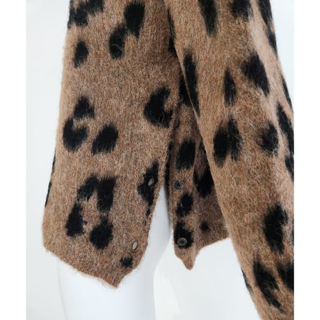【Boutique Ordinary】Cheetah Knit Cardigan
