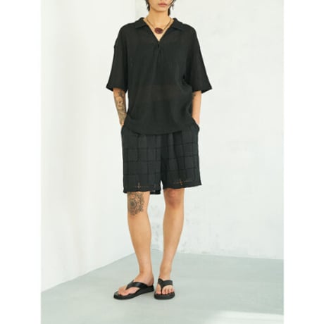 【YENN】 LACE BERMUDA PT