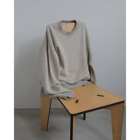 【anuke】Soft Sweat Tops　※納期11月上旬～12月上旬