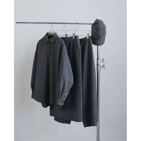 【anuke】Wool Over Shirts