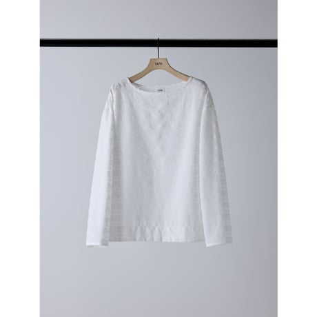 【YENN】 STP LONG TEE BLOUSE　納期：2026年2月上旬～3月上旬