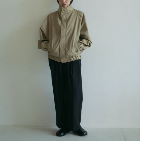 【anuke】Tuck Loose Pants　※納期4月上旬〜5月上旬