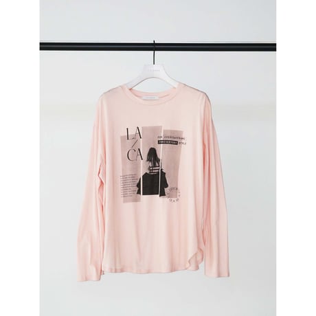 【CHIGNON】OFF PHOTOﾌﾟﾘﾝﾄﾛﾝTEE