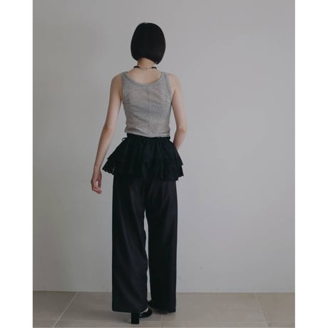【anuke】2way Lace Skirt　※納期7月下旬～8月下旬