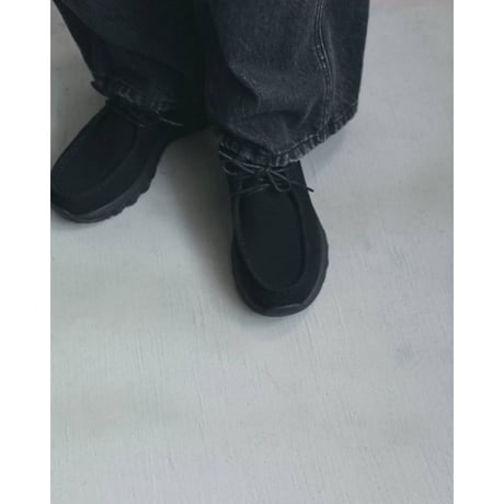 【anuke】Eco Suede Moccasin
